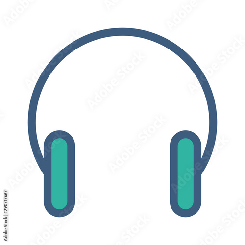 Headphone Headset icon vector illustration