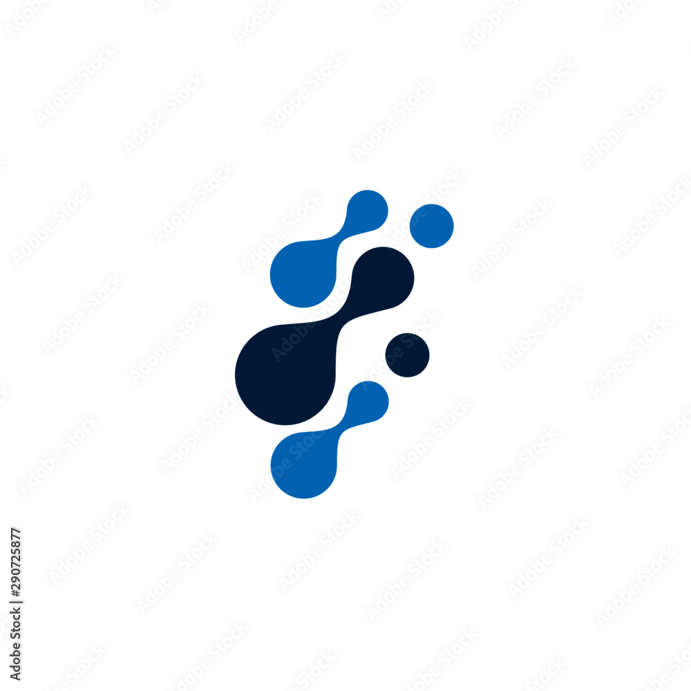 Meta Ball icon vector design template Meta Ball icon vector design template