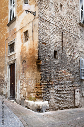 Urbino old city. Color image © stefanopez