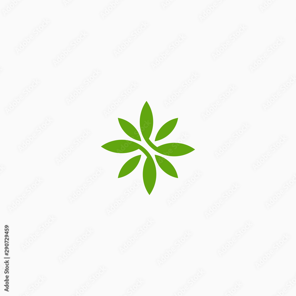 Abstract cannabis Leaf Logo Icon Design Template. Nature, green, bio, flower, weed, hemp, modern vector illustration Abstract cannabis Leaf Logo Icon Design Template. Nature, green, bio, flower, weed, hemp, modern vector illustration