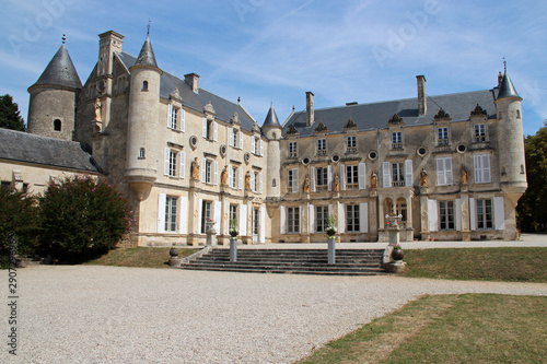 medieval and renaissance castle (terre-neuve) in fontenay-le-comte (vendée - france) 