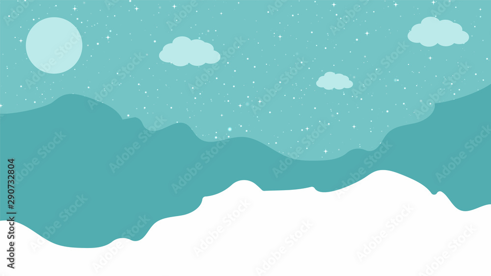 Landscape Background with Nature birds mountains Landscape Background with Nature birds mountains
