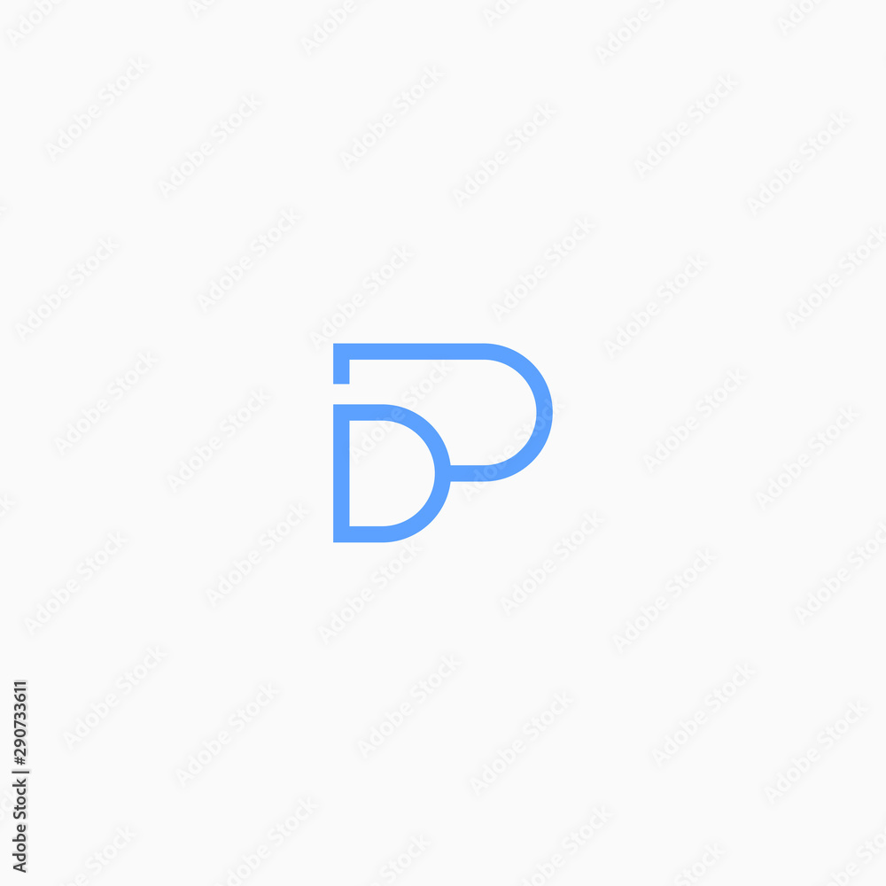 Letter DP Logo Icon Design Template Letter DP Logo Icon Design Template