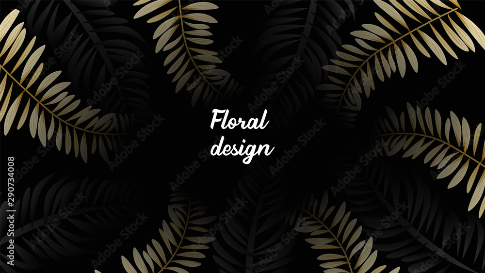 Tropical Leaves Pattern Abstract Background Tropical Leaves Pattern Abstract Background