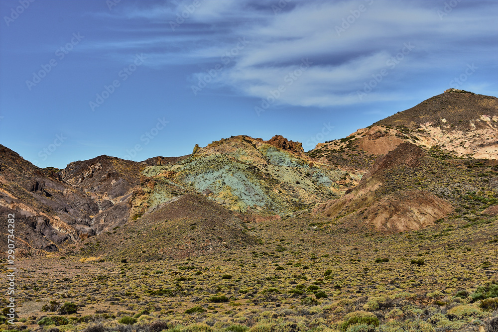 Landscape of Teide National Park