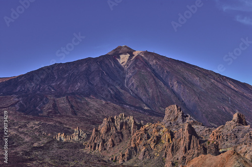 Landscape of Teide National Park