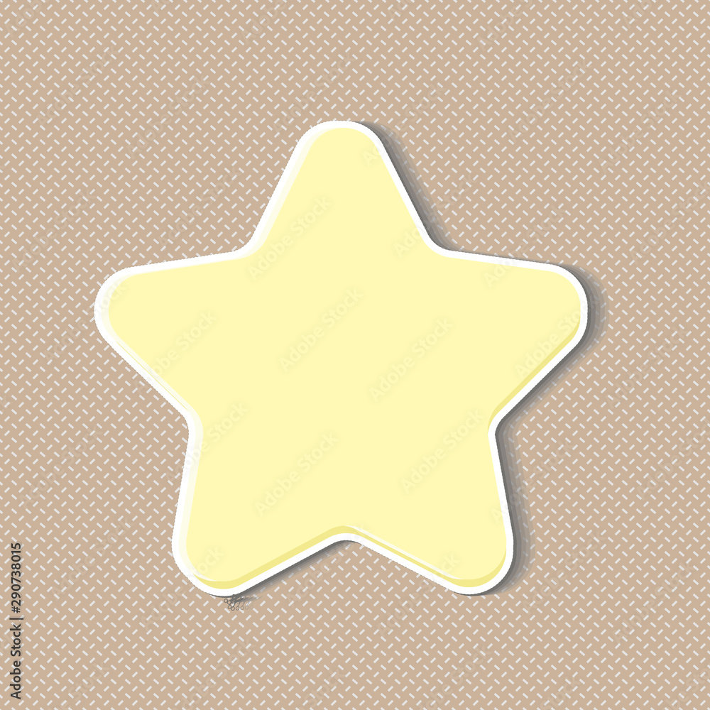 Star icon in flat design. star icon on background. Vector illustration. Star icon in flat design. star icon on background. Vector illustration.