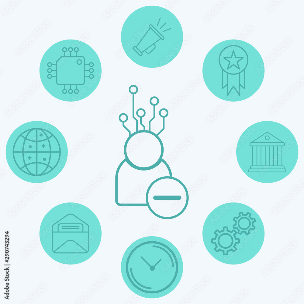 Administration vector icon sign symbol Administration vector icon sign symbol