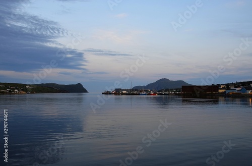 Foto evening at Saint Lawrence, coastal landscape along the southern part of the Buri