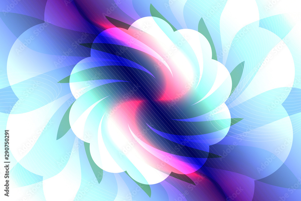 Fototapeta premium abstract, wallpaper, light, blue, pattern, design, fractal, red, swirl, rainbow, art, texture, illustration, colorful, concept, motion, backdrop, spiral, black, wave, twirl, space, graphic, color