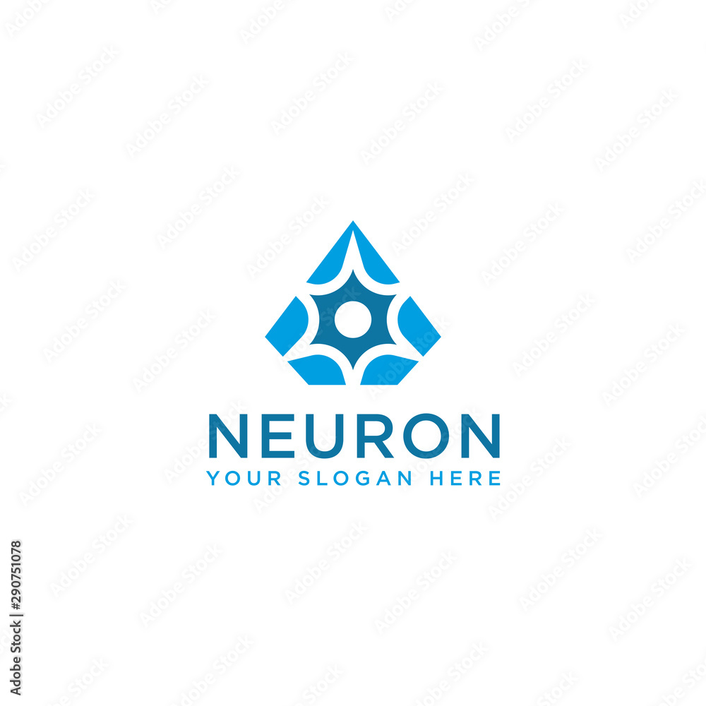 Abstract Neuron Logo. vector Abstract Neuron Logo. vector