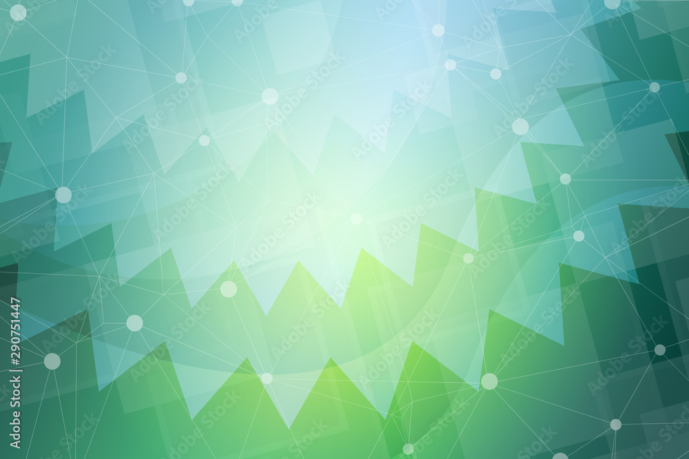 Obraz premium abstract, technology, blue, wallpaper, futuristic, digital, pattern, business, design, illustration, texture, light, concept, web, internet, computer, science, graphic, data, art, network, green