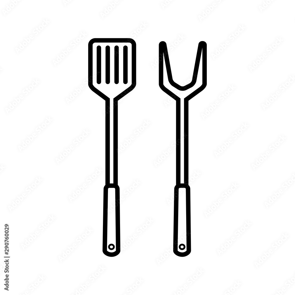 barbeque - grill icon vector design template barbeque - grill icon vector design template