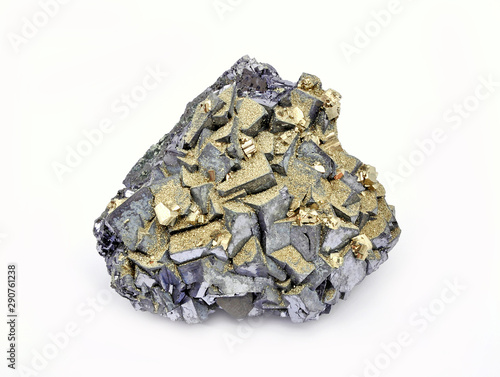 Photos Galena and pyrite polymetallic compounds