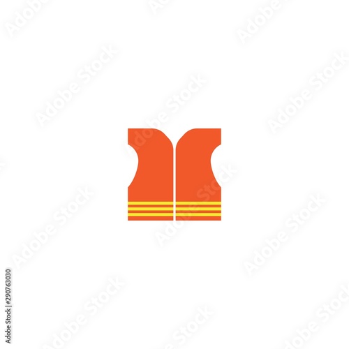 Safety logo template vector icon illustration