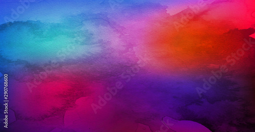 colorful watercolor abstract background image