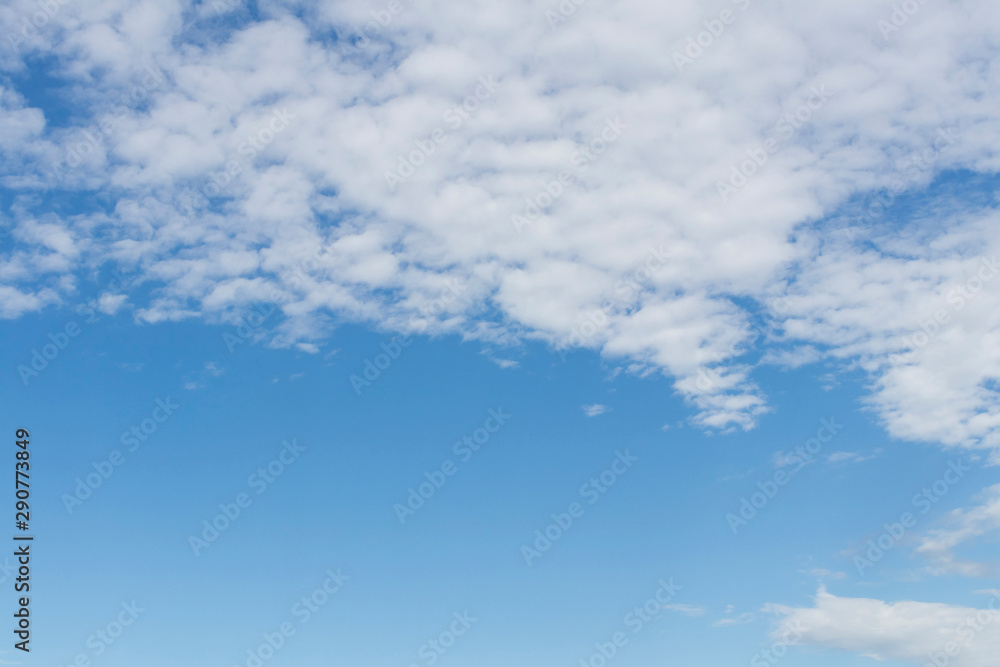 Sky blue and less clouds background Sky blue and less clouds background