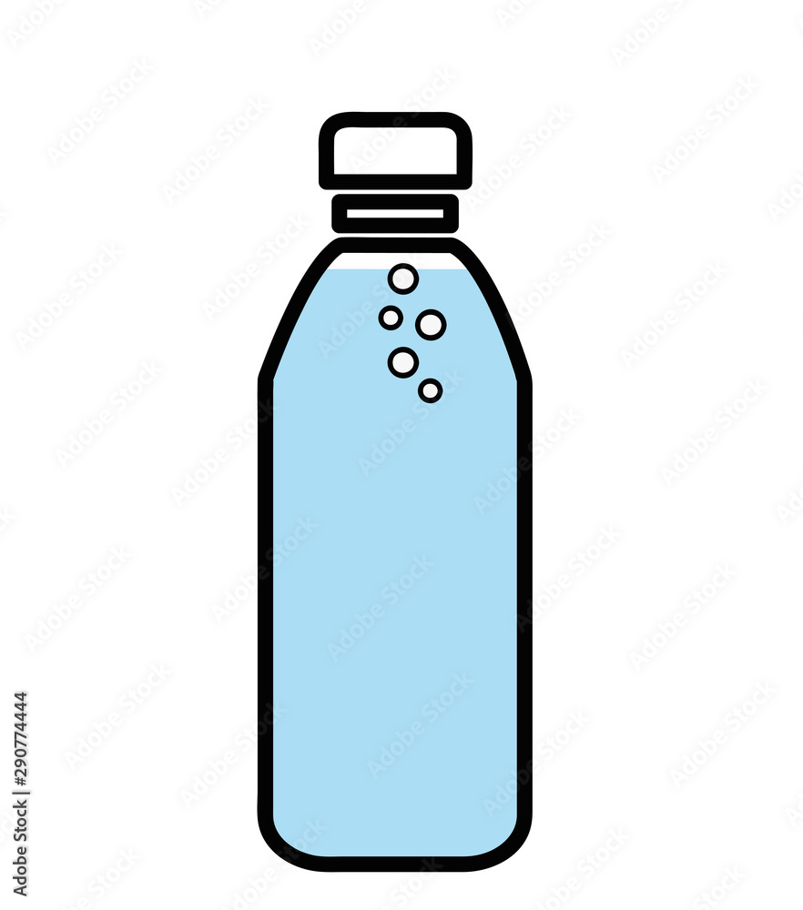 Water bottle . Water bottle set isolated on white background. Healthy aqua bottles vector illustration. Flat design. Water bottle . Water bottle set isolated on white background. Healthy aqua bottles vector illustration. Flat design.