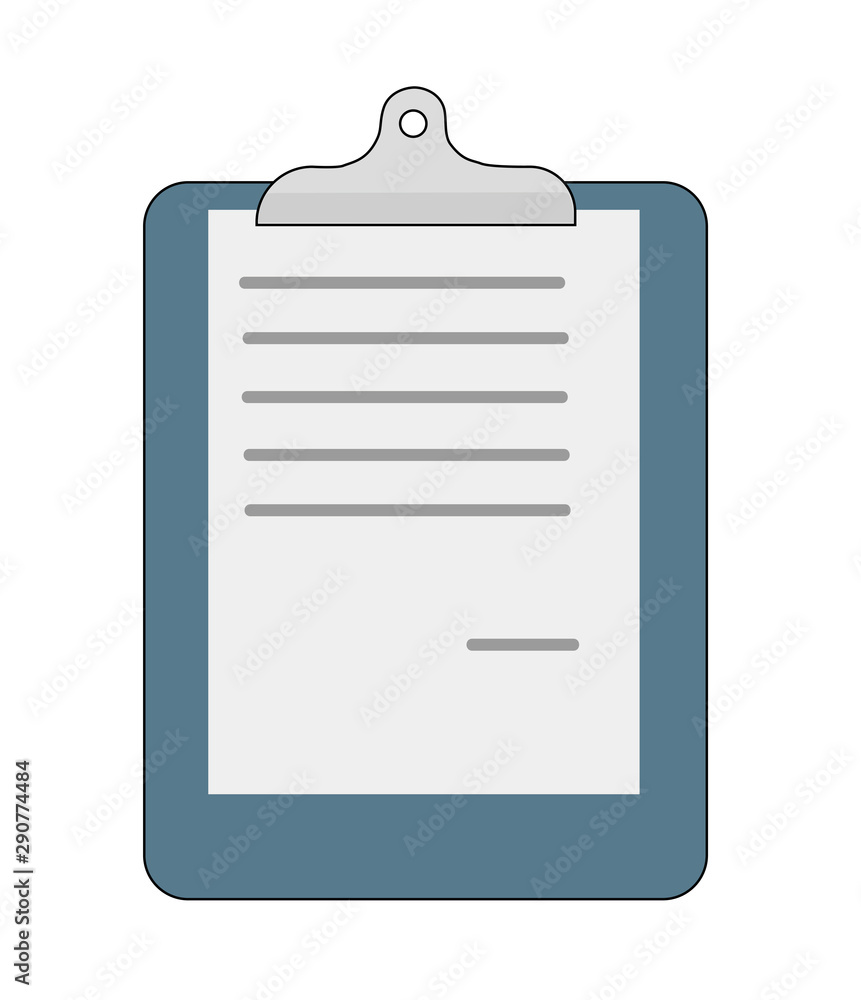 tablet icon with papers. documents on the tablet. flat design. vector illustration. tablet icon with papers. documents on the tablet. flat design. vector illustration.