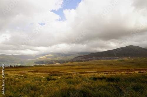 Beautiful Highland Pasture in Wales