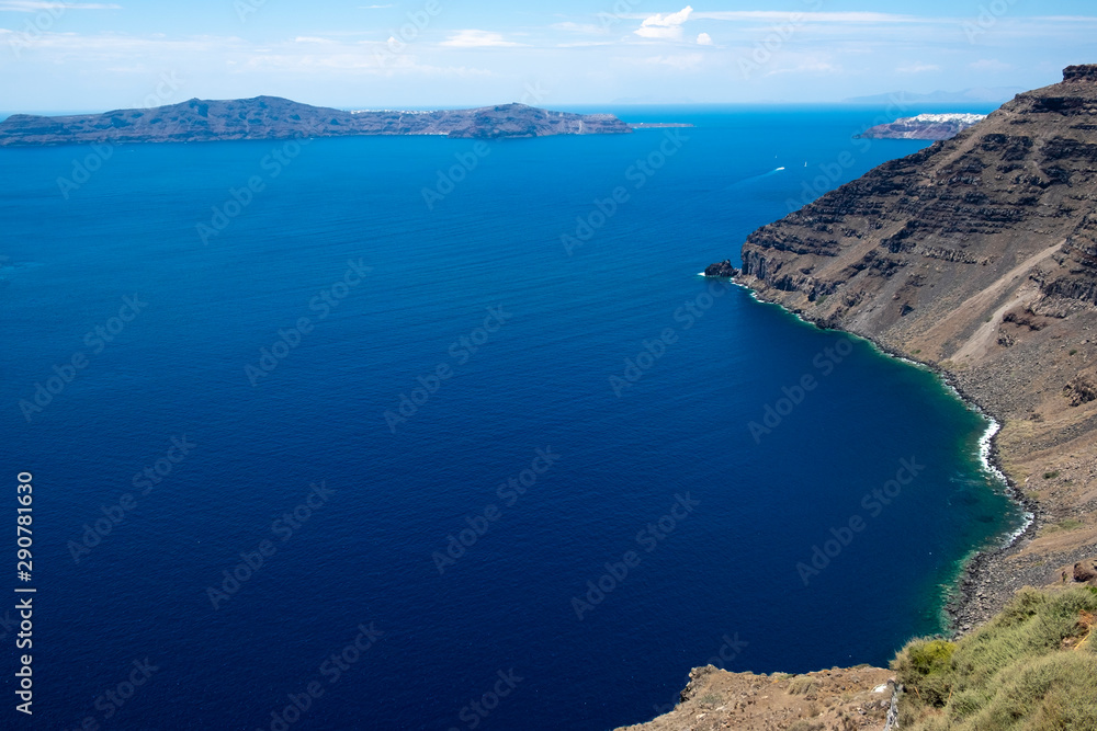 Santorini, Greece, Aegean Sea.
