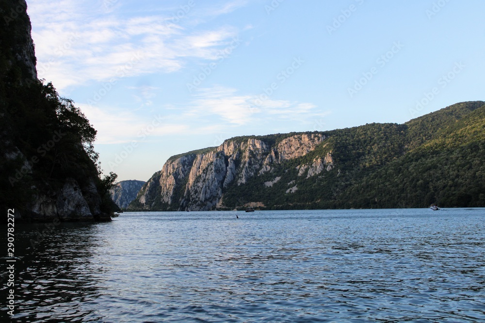View of the Danube river