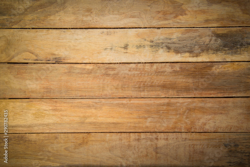 Big brown wood plank wall texture background