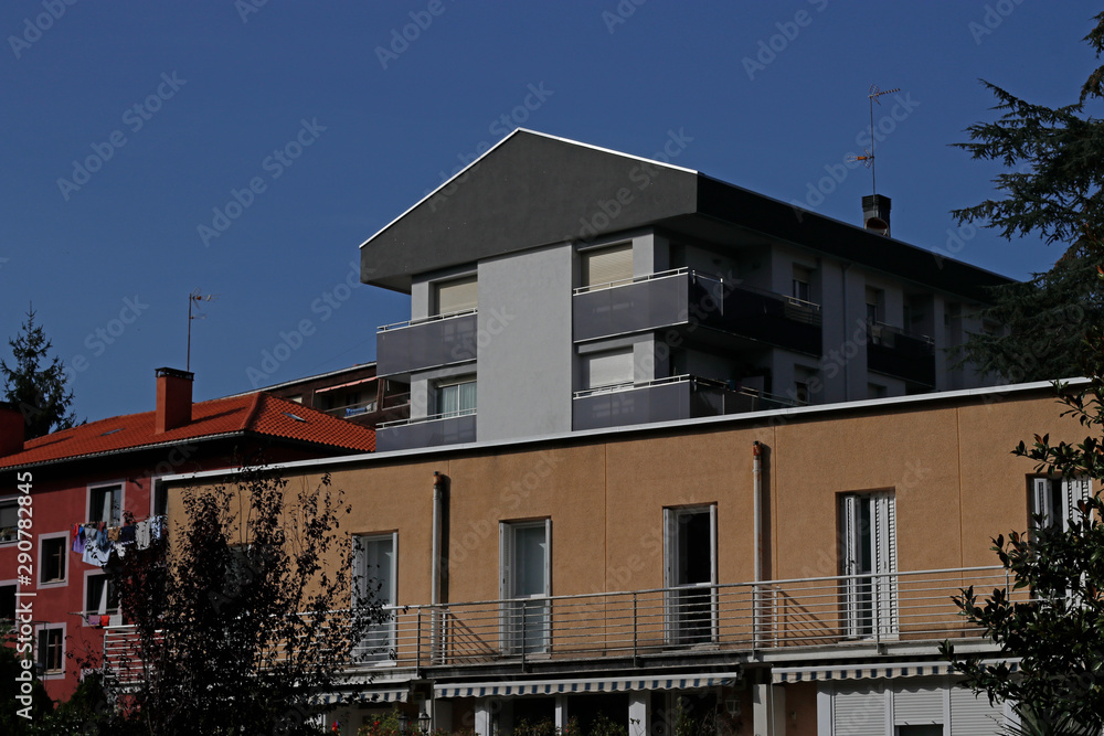 Building in a neighborhood of San Sebastian