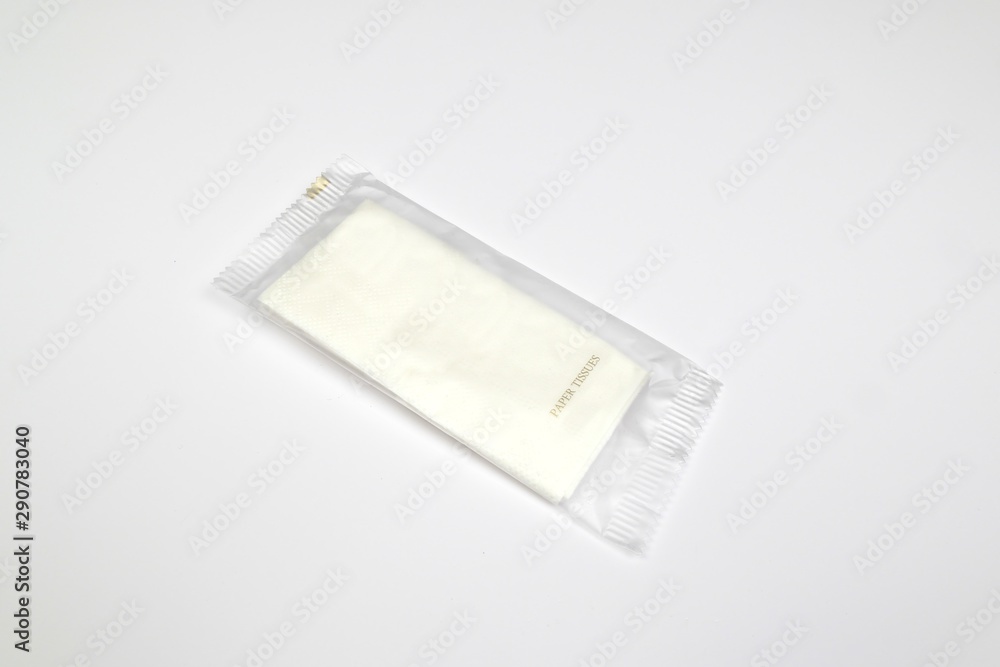 hotel or pension paper tissues