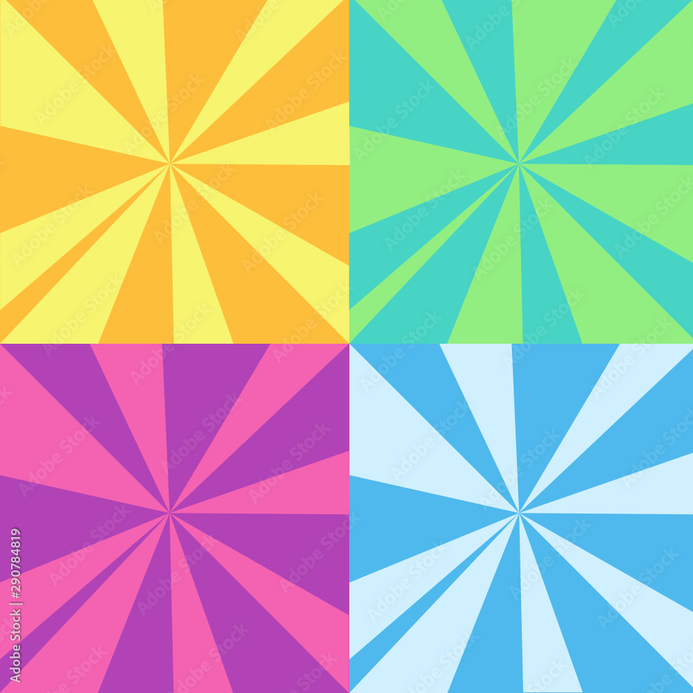 Abstract background with triangles.Backgrounds comics style design.Vintage pop art wallpaper.