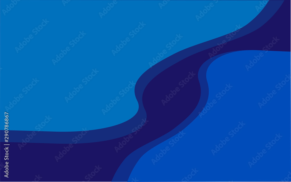 Blue background abstract concept vector illustration Blue background abstract concept vector illustration