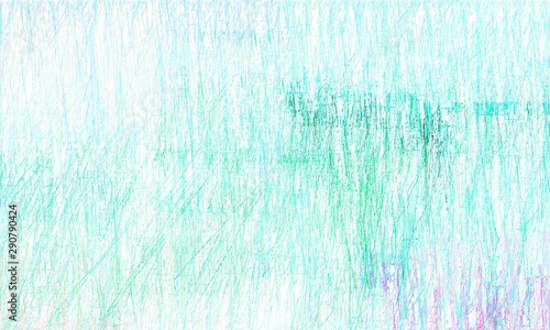 colorful drawing strokes background with light cyan, turquoise and aqua marine colors. can be used as wallpaper, background or graphic element