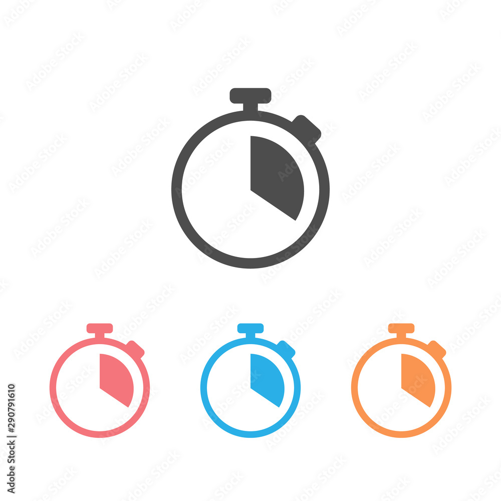 Time icon. Clock icon set. Vector Time icon. Clock icon set. Vector