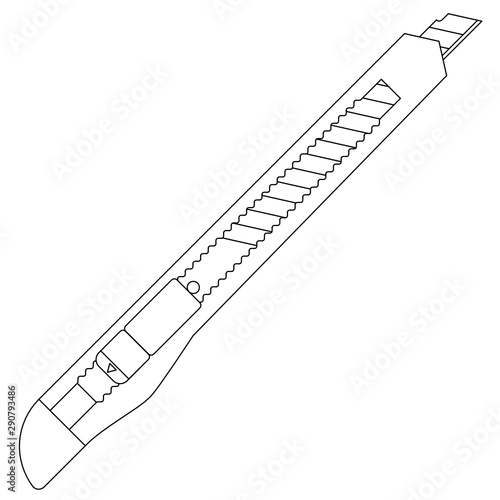 Cutter Messer Grafik