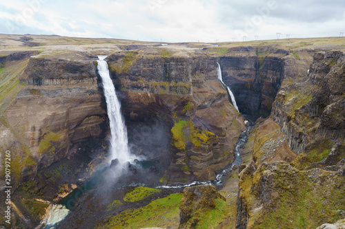 Haifoss Waterfall in Iceland