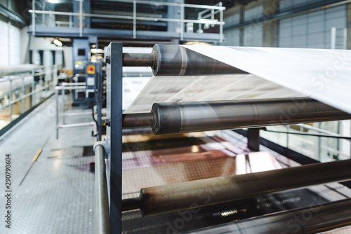 Print line with newspaper