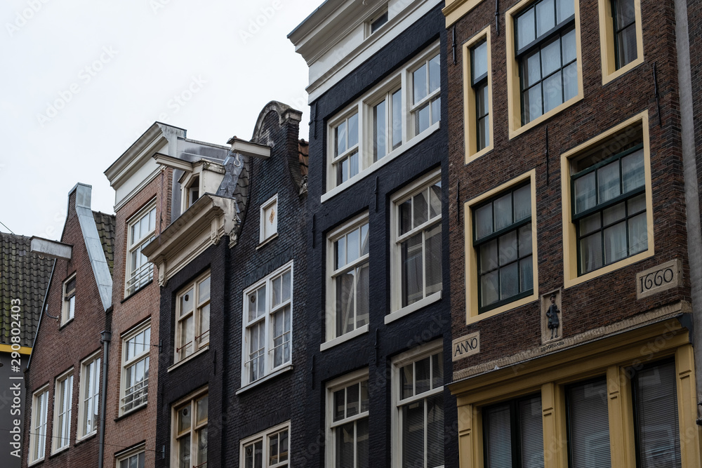 Fototapeta premium Abitazioni ad Amsterdam