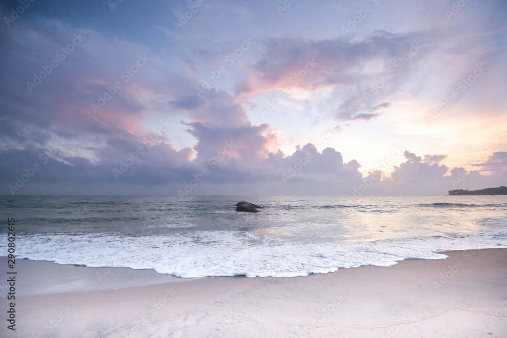 Obraz premium Beautiful beach landscape in Sri Lanka