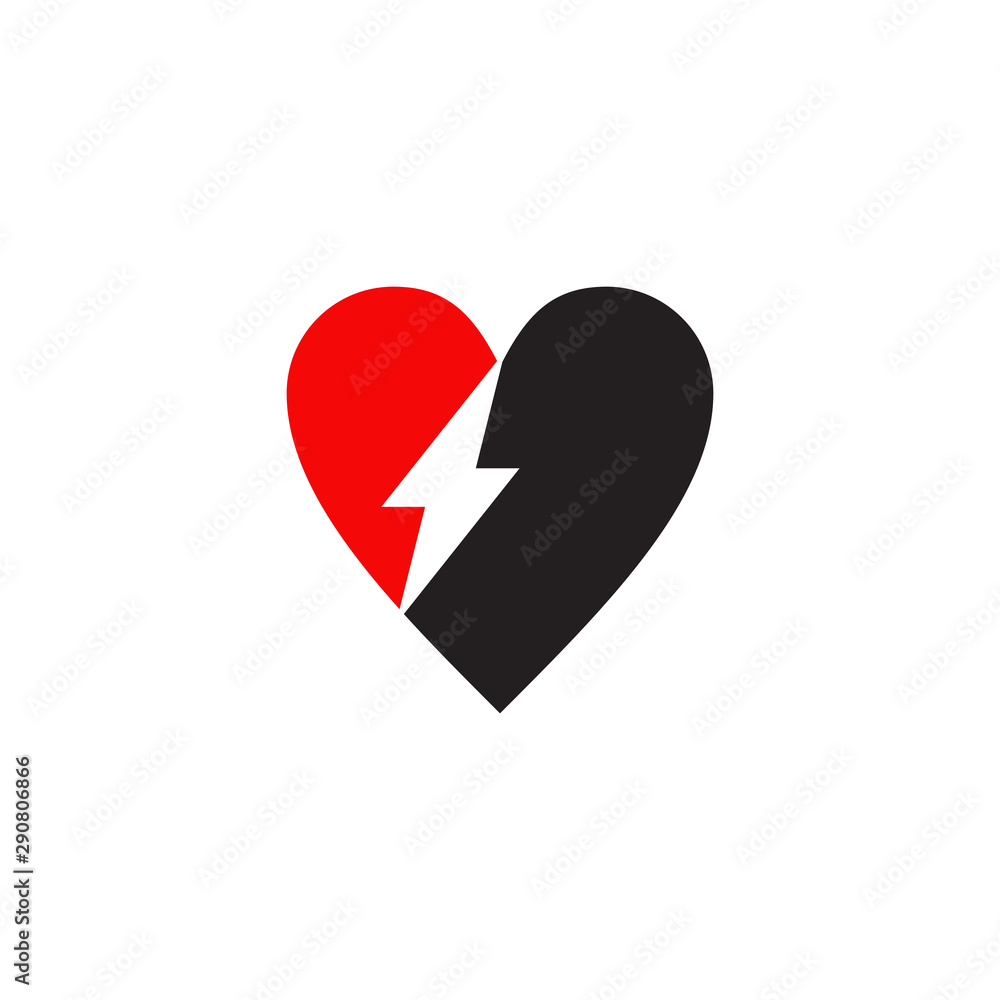 Love icon logo design vector template Love icon logo design vector template