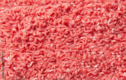 texture of raw fresh ground beef