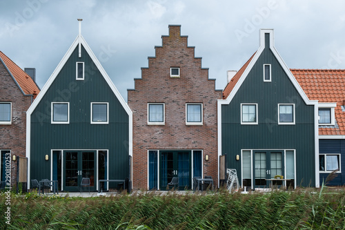 Case tipiche a Volendam in Olanda
