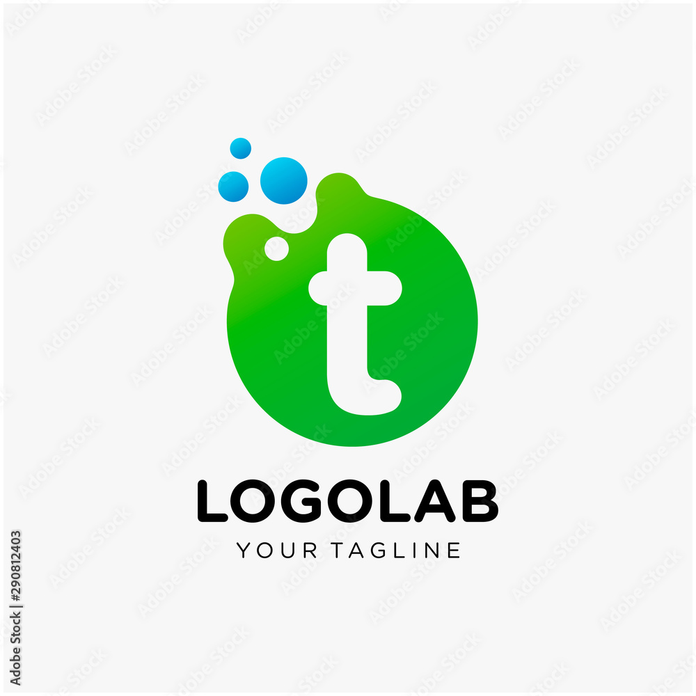 molecule initial Letter T Logo design. Lab Logo Design Element , Design Vector with Dots. - VECTOR molecule initial Letter T Logo design. Lab Logo Design Element , Design Vector with Dots. - VECTOR