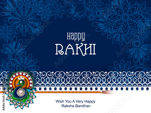 easy to edit vector illustration of Rakhi background for Indian festival Raksha bandhan celebration