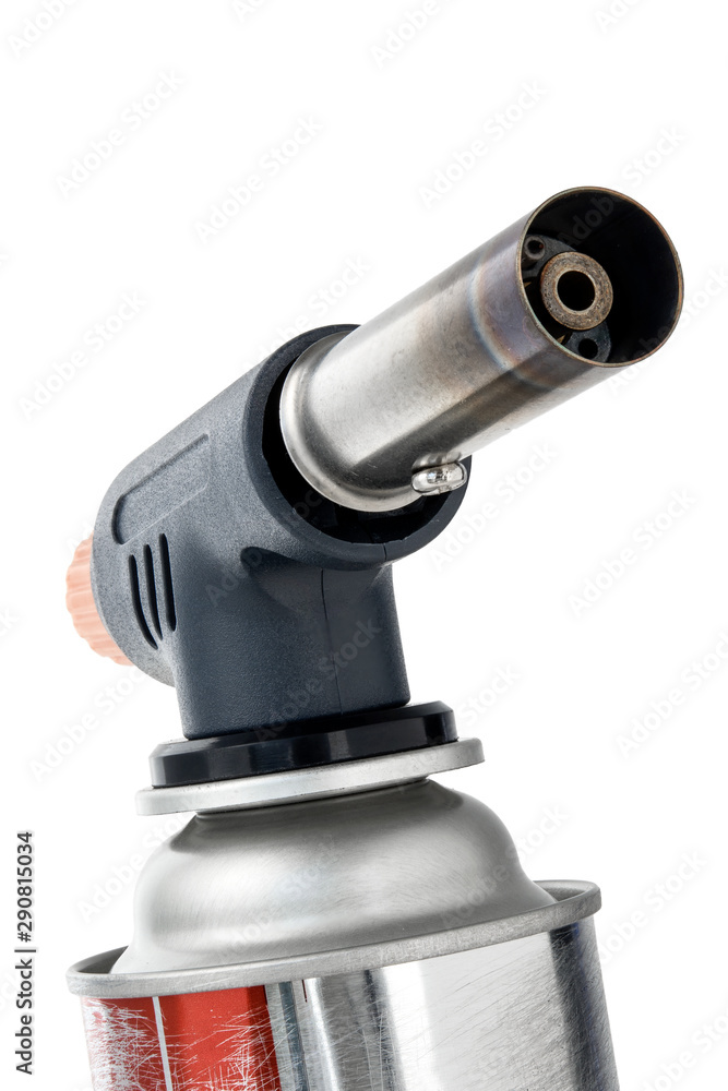 portable gas burner on a white isolated background portable gas burner on a white isolated background