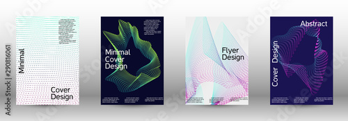 Cover design template set 