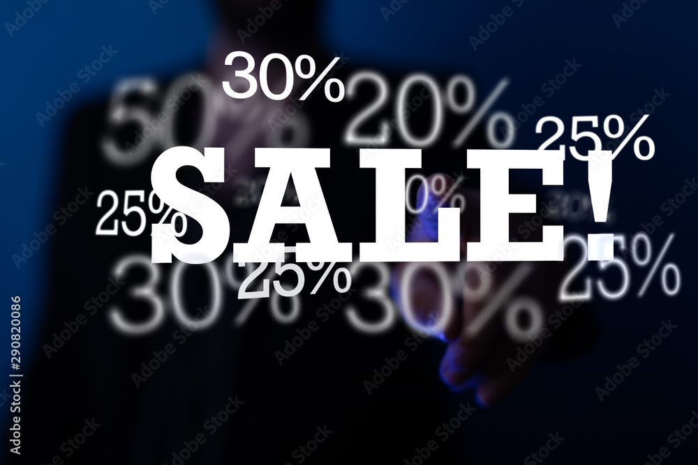 shopping online digital concept in hand shopping online digital concept in hand