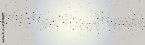 network connection abstract background
