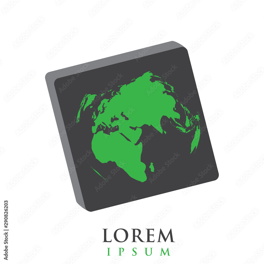 Earth Globe Logo - Isolated On White Background - Vector. Abstract Globe Vector For Web Icon, Map, Tech Logo And Element Design. 3D Icon For Earth, Global, Sphere, Travel Agency, Planet And World Logo Earth Globe Logo - Isolated On White Background - Vector. Abstract Globe Vector For Web Icon, Map, Tech Logo And Element Design. 3D Icon For Earth, Global, Sphere, Travel Agency, Planet And World Logo