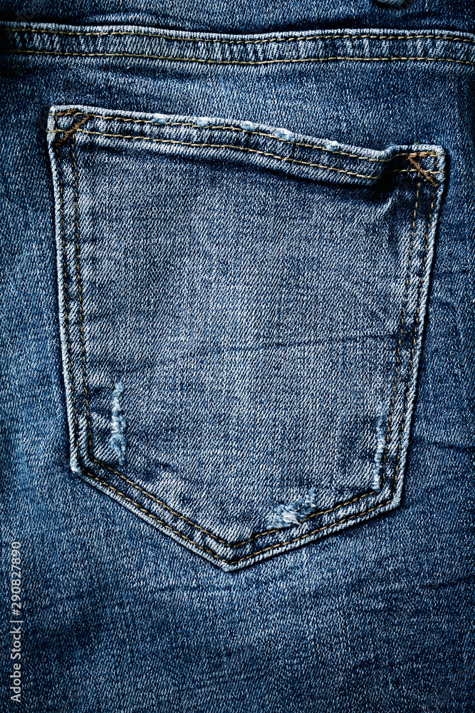 Blue denim texture background. Close-up Blue denim texture background. Close-up