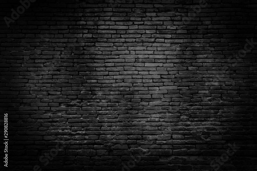 Black brick walls that are ...